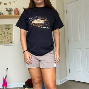 embroidered graphic tee